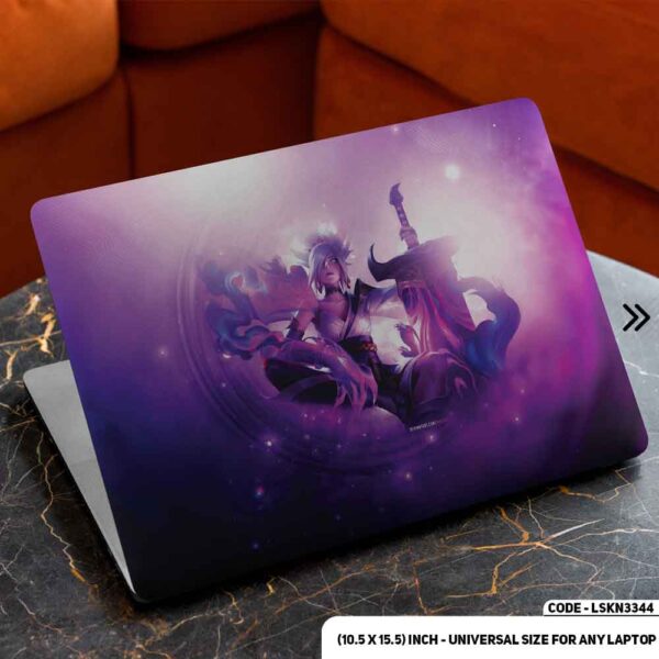 Digital Fantacy Anime Digital Art Illustration Matte Finished Removable Waterproof Laptop Sticker & Laptop Skin (Including FREE Accessories) - LSKN3344 - DDecorator