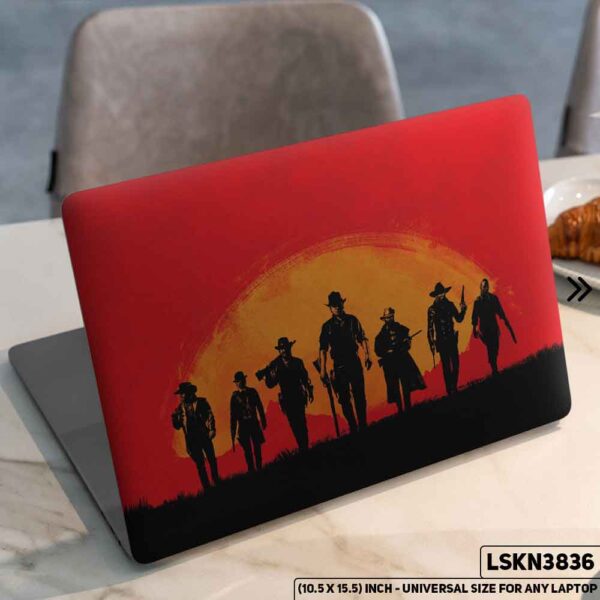 Digital Character Illustration Matte Finished Removable Waterproof Laptop Sticker & Laptop Skin (Including FREE Accessories) - LSKN3836 - DDecorator
