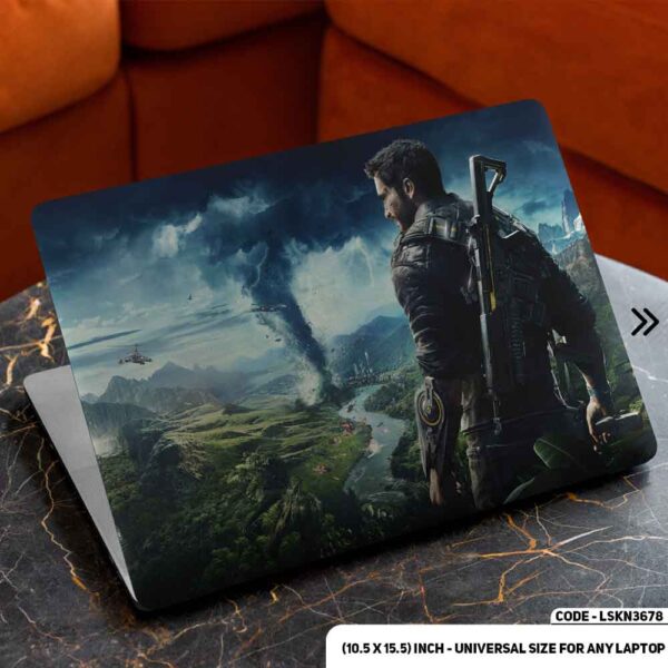 Digital Character Illustration Matte Finished Removable Waterproof Laptop Sticker & Laptop Skin (Including FREE Accessories) - LSKN3678 - DDecorator