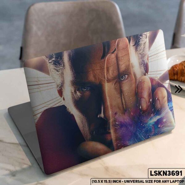 MARVEL Art Digital Illustration Matte Finished Removable Waterproof Laptop Sticker & Laptop Skin (Including FREE Accessories) - LSKN3691 - DDecorator