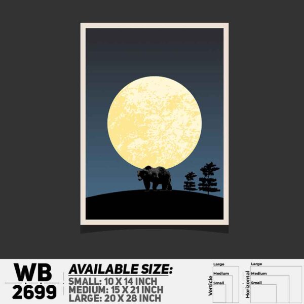 DDecorator Landscape Art Digital Illustration Wall Decoration And Home Decoration PVC Wall Board And Wall Canvas - WB2699