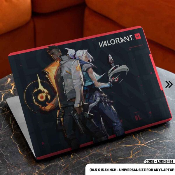 Digital Character Illustration Matte Finished Removable Waterproof Laptop Sticker & Laptop Skin (Including FREE Accessories) - LSKN3461 - DDecorator