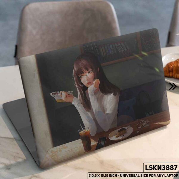 Fantacy Art Digital Illustration Matte Finished Removable Waterproof Laptop Sticker & Laptop Skin (Including FREE Accessories) - LSKN3887 - DDecorator
