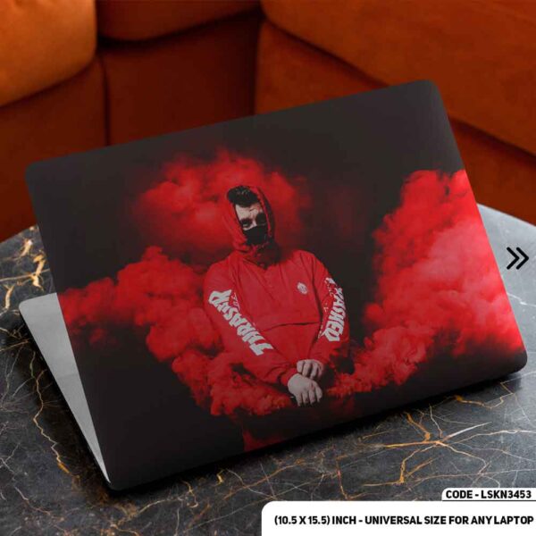 Digital Character Illustration Matte Finished Removable Waterproof Laptop Sticker & Laptop Skin (Including FREE Accessories) - LSKN3453 - DDecorator