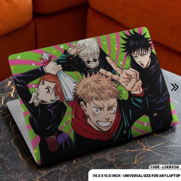 Digital Fantacy Anime Cartoon Art Illustration Matte Finished Removable Waterproof Laptop Sticker & Laptop Skin (Including FREE Accessories) - LSKN3138 - DDecorator