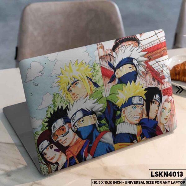 Anime Character Illustration Matte Finished Removable Waterproof Laptop Sticker & Laptop Skin (Including FREE Accessories) - LSKN4013 - DDecorator
