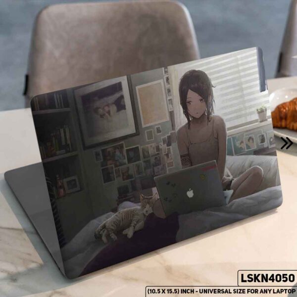 Fantacy Art Digital Illustration Matte Finished Removable Waterproof Laptop Sticker & Laptop Skin (Including FREE Accessories) - LSKN4050 - DDecorator
