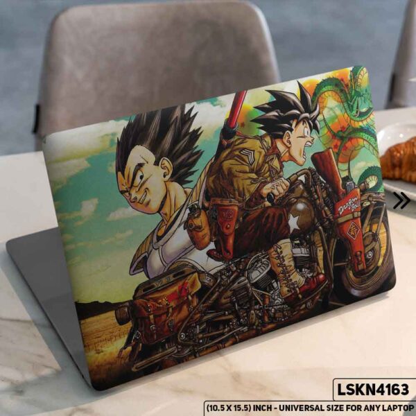 Dragon Ball Z Z Warriors Goku Matte Finished Removable Waterproof Laptop Sticker & Laptop Skin (Including FREE Accessories) - LSKN4163 - DDecorator