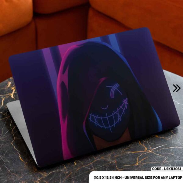 Digital Fantacy Cartoon Art Illustration Matte Finished Removable Waterproof Laptop Sticker & Laptop Skin (Including FREE Accessories) - LSKN3061 - DDecorator