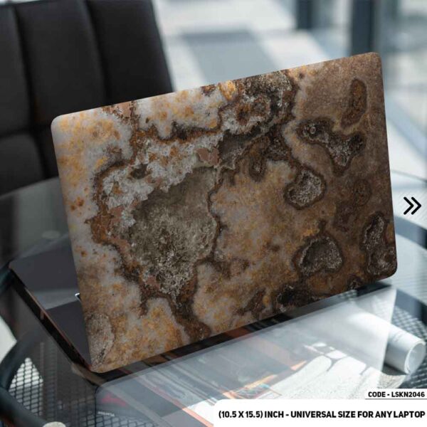 Liquid Marble Texture Matte Finished Removable Waterproof Laptop Sticker & Laptop Skin (Including FREE Accessories) - LSKN2046 - DDecorator
