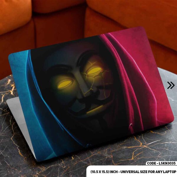 Digital Digital Character Art Illustration Matte Finished Removable Waterproof Laptop Sticker & Laptop Skin (Including FREE Accessories) - LSKN3035 - DDecorator