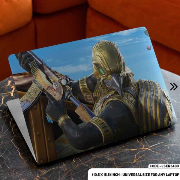 Digital Character Illustration Matte Finished Removable Waterproof Laptop Sticker & Laptop Skin (Including FREE Accessories) - LSKN3489 - DDecorator