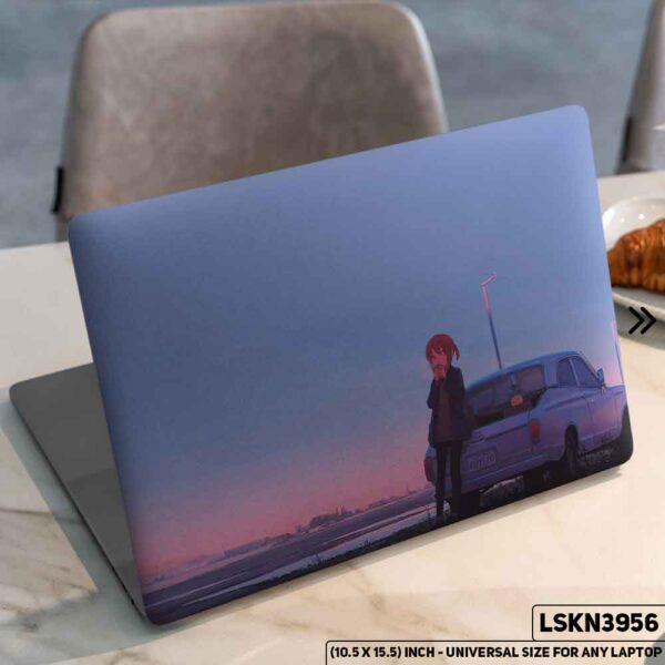 Fantacy Art Digital Illustration Matte Finished Removable Waterproof Laptop Sticker & Laptop Skin (Including FREE Accessories) - LSKN3956 - DDecorator