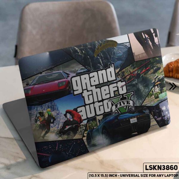 Digital Character Illustration Matte Finished Removable Waterproof Laptop Sticker & Laptop Skin (Including FREE Accessories) - LSKN3860 - DDecorator