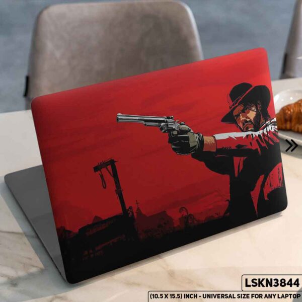 Digital Character Illustration Matte Finished Removable Waterproof Laptop Sticker & Laptop Skin (Including FREE Accessories) - LSKN3844 - DDecorator