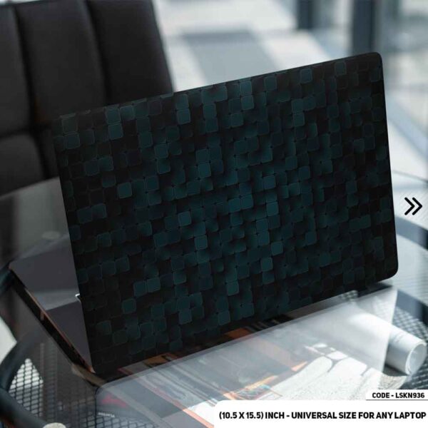 Geometric Shape Seamless Pattern Matte Finished Removable Waterproof Laptop Sticker & Laptop Skin (Including FREE Accessories) - LSKN936 - DDecorator