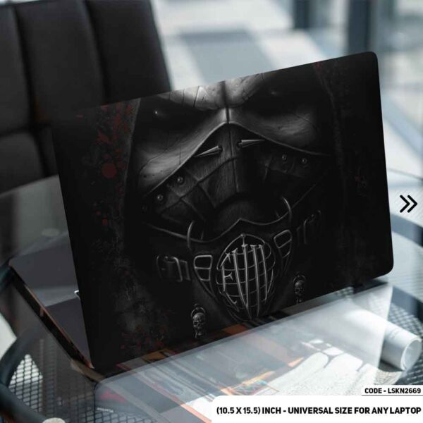 Digital Character Matte Finished Removable Waterproof Laptop Sticker & Laptop Skin (Including FREE Accessories) - LSKN2669 - DDecorator