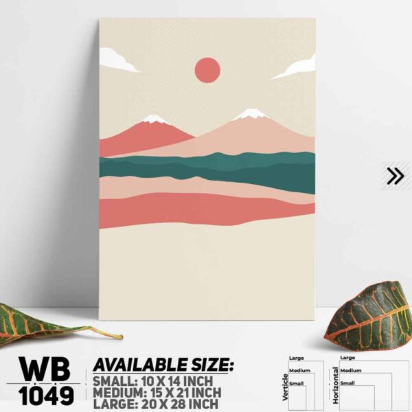 DDecorator Digital Painting Illustration Wall Decoration And Home Decoration PVC Wall Board And Wall Canvas - WB1049