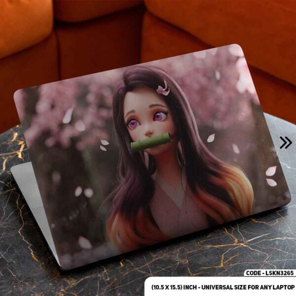 Digital Fantacy Anime Cartoon Art Illustration Matte Finished Removable Waterproof Laptop Sticker & Laptop Skin (Including FREE Accessories) - LSKN3265 - DDecorator
