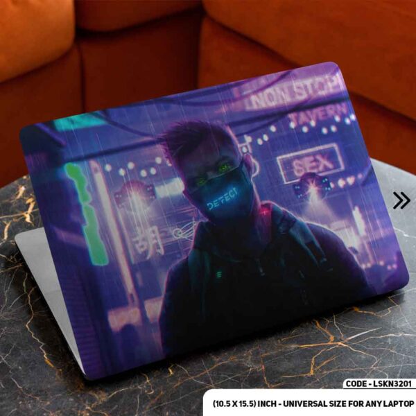 Digital Fantacy Anime Cartoon Digital Art Illustration Matte Finished Removable Waterproof Laptop Sticker & Laptop Skin (Including FREE Accessories) - LSKN3201 - DDecorator