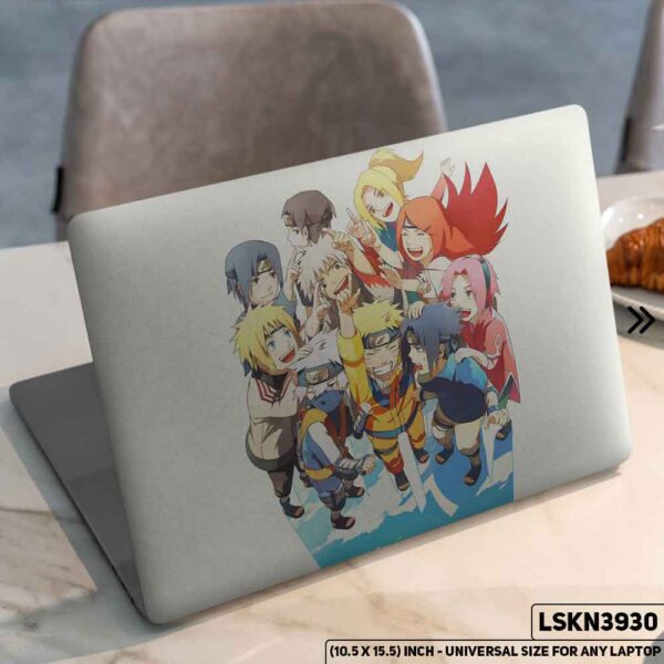 Anime Character Illustration Matte Finished Removable Waterproof Laptop Sticker & Laptop Skin (Including FREE Accessories) - LSKN3930 - DDecorator