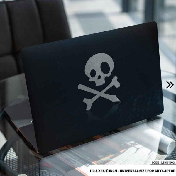Danger Matte Finished Removable Waterproof Laptop Sticker & Laptop Skin (Including FREE Accessories) - LSKN1002 - DDecorator