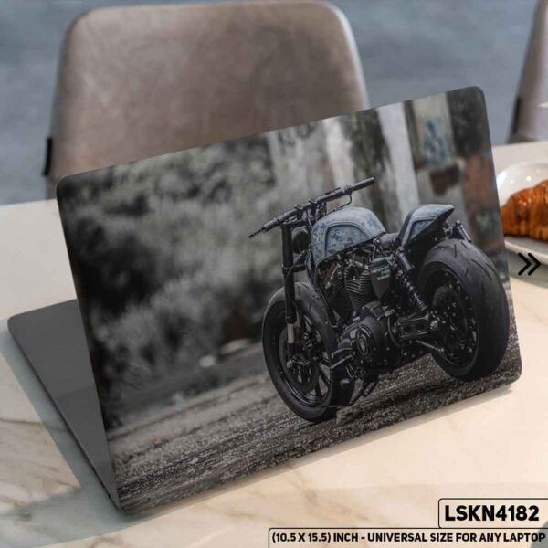 Bike Lover Bike Sticker Matte Finished Removable Waterproof Laptop Sticker & Laptop Skin (Including FREE Accessories) - LSKN4182 - DDecorator