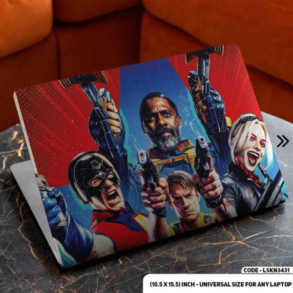 Digital Character Matte Finished Removable Waterproof Laptop Sticker & Laptop Skin (Including FREE Accessories) - LSKN3431 - DDecorator