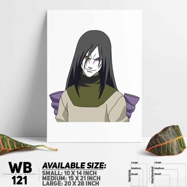 DDecorator Naruto Uzumak Manga Naruto Anime Wall Decoration And Home Decoration PVC Wall Board And Wall Canvas - WB121