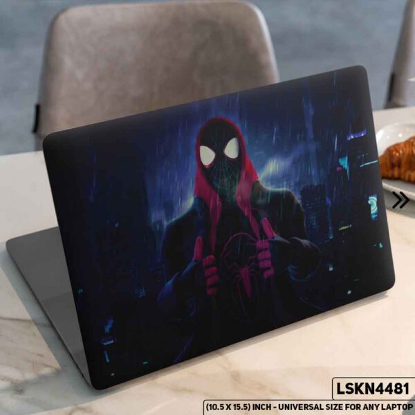 Spiderman Matte Finished Removable Waterproof Laptop Sticker & Laptop Skin (Including FREE Accessories) - LSKN4481 - DDecorator