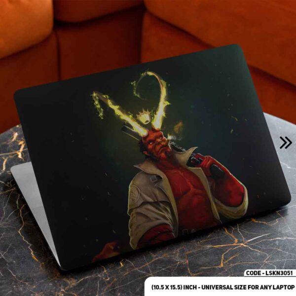 Digital Fantacy Cartoon Art Illustration Matte Finished Removable Waterproof Laptop Sticker & Laptop Skin (Including FREE Accessories) - LSKN3051 - DDecorator