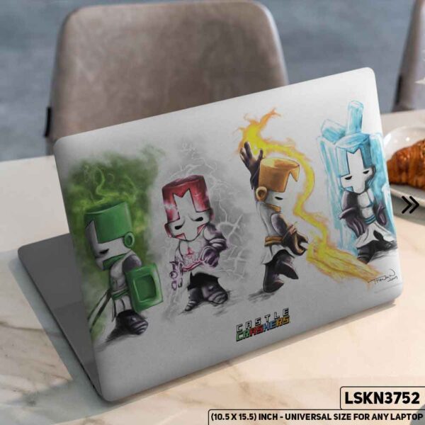 Digital Character Illustration Matte Finished Removable Waterproof Laptop Sticker & Laptop Skin (Including FREE Accessories) - LSKN3752 - DDecorator