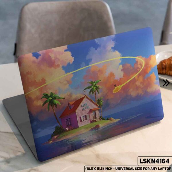 Dragon Ball Z Z Warriors Goku Matte Finished Removable Waterproof Laptop Sticker & Laptop Skin (Including FREE Accessories) - LSKN4164 - DDecorator