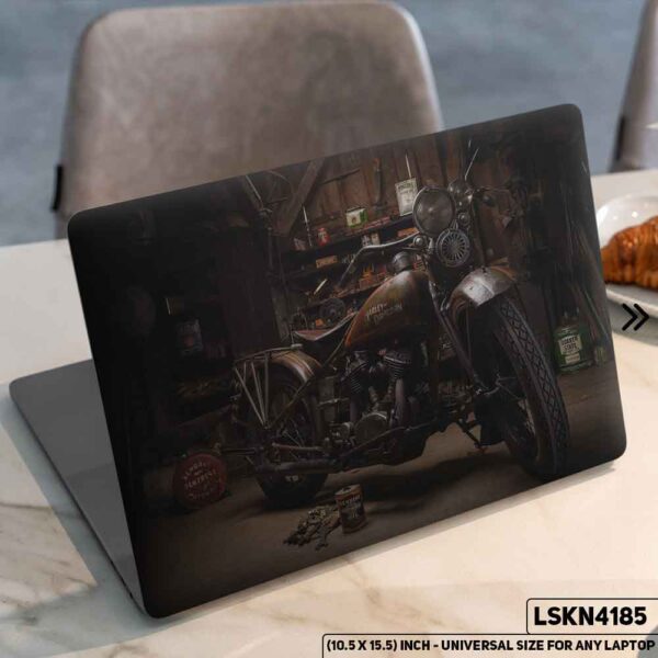 Bike Lover Bike Sticker Matte Finished Removable Waterproof Laptop Sticker & Laptop Skin (Including FREE Accessories) - LSKN4185 - DDecorator