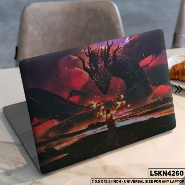 Fantacy Digital Art Illustration Matte Finished Removable Waterproof Laptop Sticker & Laptop Skin (Including FREE Accessories) - LSKN4260 - DDecorator