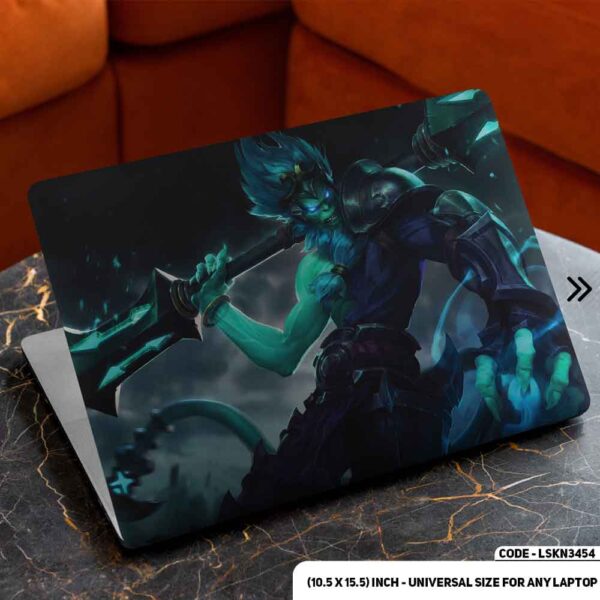 Digital Character Illustration Matte Finished Removable Waterproof Laptop Sticker & Laptop Skin (Including FREE Accessories) - LSKN3454 - DDecorator