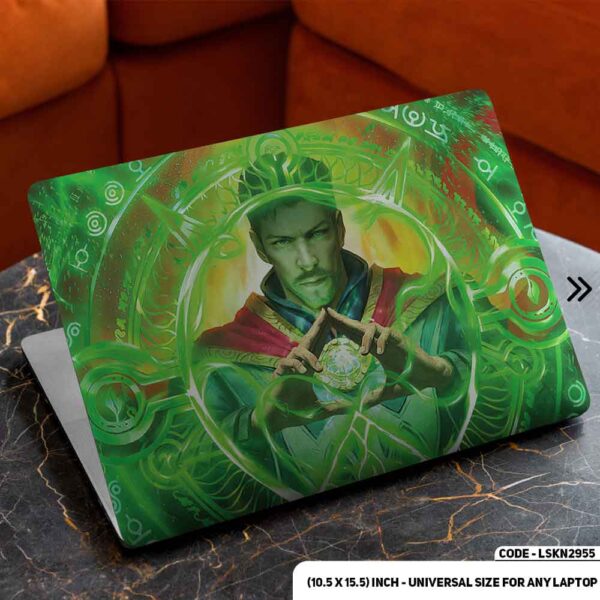 Doctor Strange Matte Finished Removable Waterproof Laptop Sticker & Laptop Skin (Including FREE Accessories) - LSKN2955 - DDecorator
