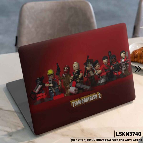 Digital Character Illustration Matte Finished Removable Waterproof Laptop Sticker & Laptop Skin (Including FREE Accessories) - LSKN3740 - DDecorator