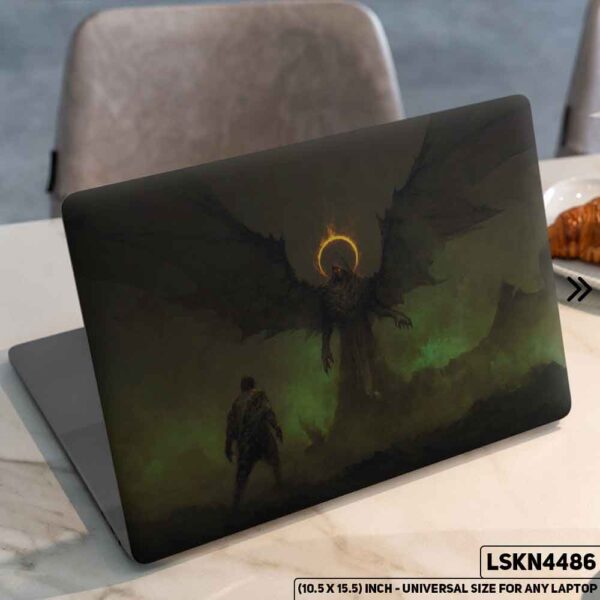 Fantacy Art Digital Illustration Matte Finished Removable Waterproof Laptop Sticker & Laptop Skin (Including FREE Accessories) - LSKN4486 - DDecorator