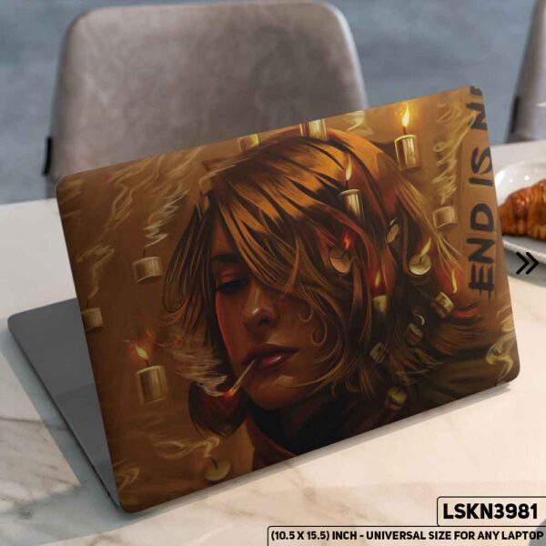 Fantacy Art Digital Illustration Matte Finished Removable Waterproof Laptop Sticker & Laptop Skin (Including FREE Accessories) - LSKN3980 - DDecorator