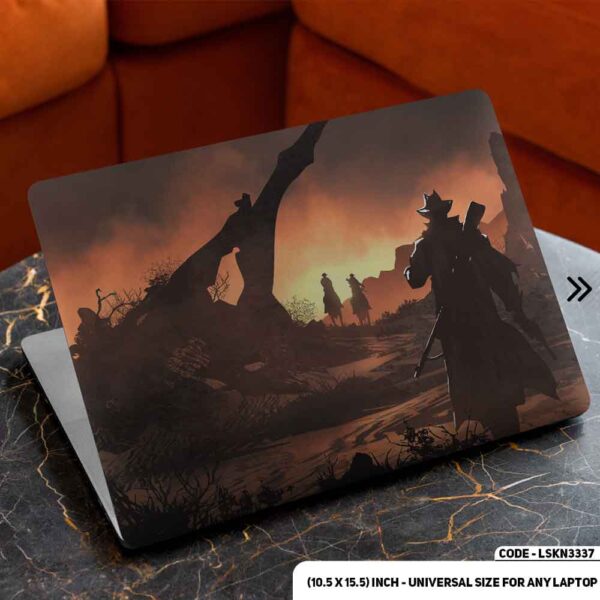 Digital Fantacy Anime Digital Art Illustration Matte Finished Removable Waterproof Laptop Sticker & Laptop Skin (Including FREE Accessories) - LSKN3337 - DDecorator