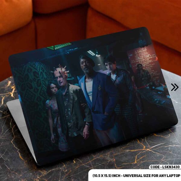 Digital Character Matte Finished Removable Waterproof Laptop Sticker & Laptop Skin (Including FREE Accessories) - LSKN3430 - DDecorator