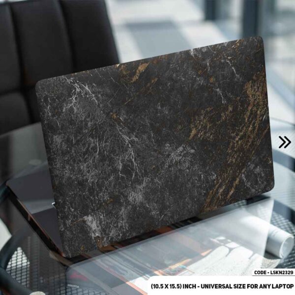 Liquid Marble Texture Matte Finished Removable Waterproof Laptop Sticker & Laptop Skin (Including FREE Accessories) - LSKN2329 - DDecorator