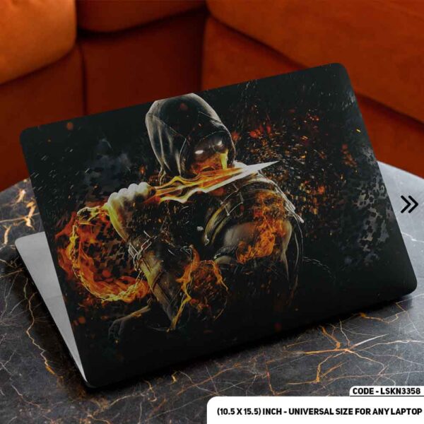 Digital Fantacy Anime Digital Art Illustration Matte Finished Removable Waterproof Laptop Sticker & Laptop Skin (Including FREE Accessories) - LSKN3358 - DDecorator