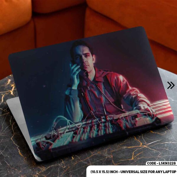 Berlin - Money Heist Matte Finished Removable Waterproof Laptop Sticker & Laptop Skin (Including FREE Accessories) - LSKN3228 - DDecorator