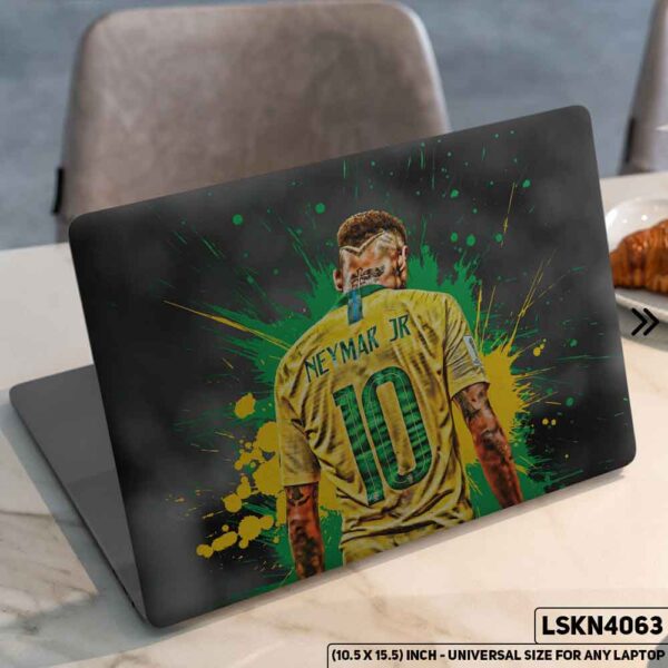 Neymar FIFA World Cup Matte Finished Removable Waterproof Laptop Sticker & Laptop Skin (Including FREE Accessories) - LSKN4063 - DDecorator
