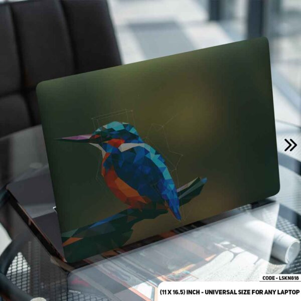 Geometric Shape Matte Finished Removable Waterproof Laptop Sticker & Laptop Skin (Including FREE Accessories) - LSKN818 - DDecorator