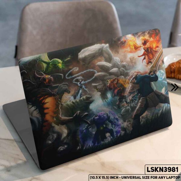 Fantacy Art Digital Illustration Matte Finished Removable Waterproof Laptop Sticker & Laptop Skin (Including FREE Accessories) - LSKN3981 - DDecorator