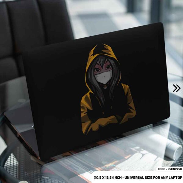 Digital Fantacy Anime Illustration Matte Finished Removable Waterproof Laptop Sticker & Laptop Skin (Including FREE Accessories) - LSKN2758 - DDecorator