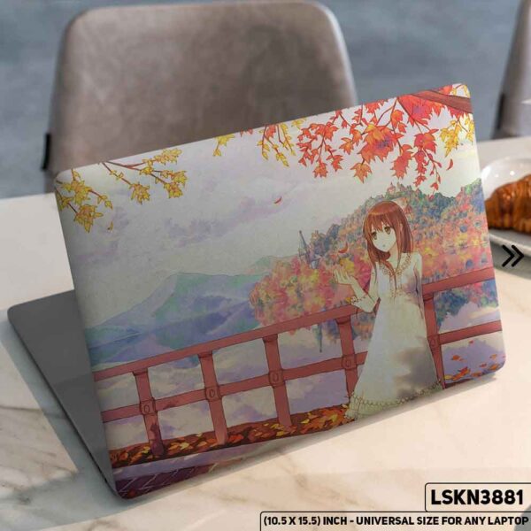 Fantacy Art Digital Illustration Matte Finished Removable Waterproof Laptop Sticker & Laptop Skin (Including FREE Accessories) - LSKN3881 - DDecorator